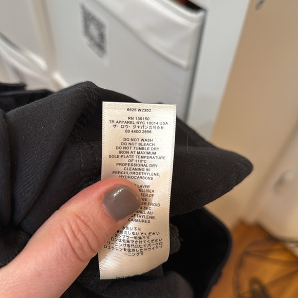 The Row Black Flare & Wide Leg Jeans-Sz 10 - Picture 6 of 7